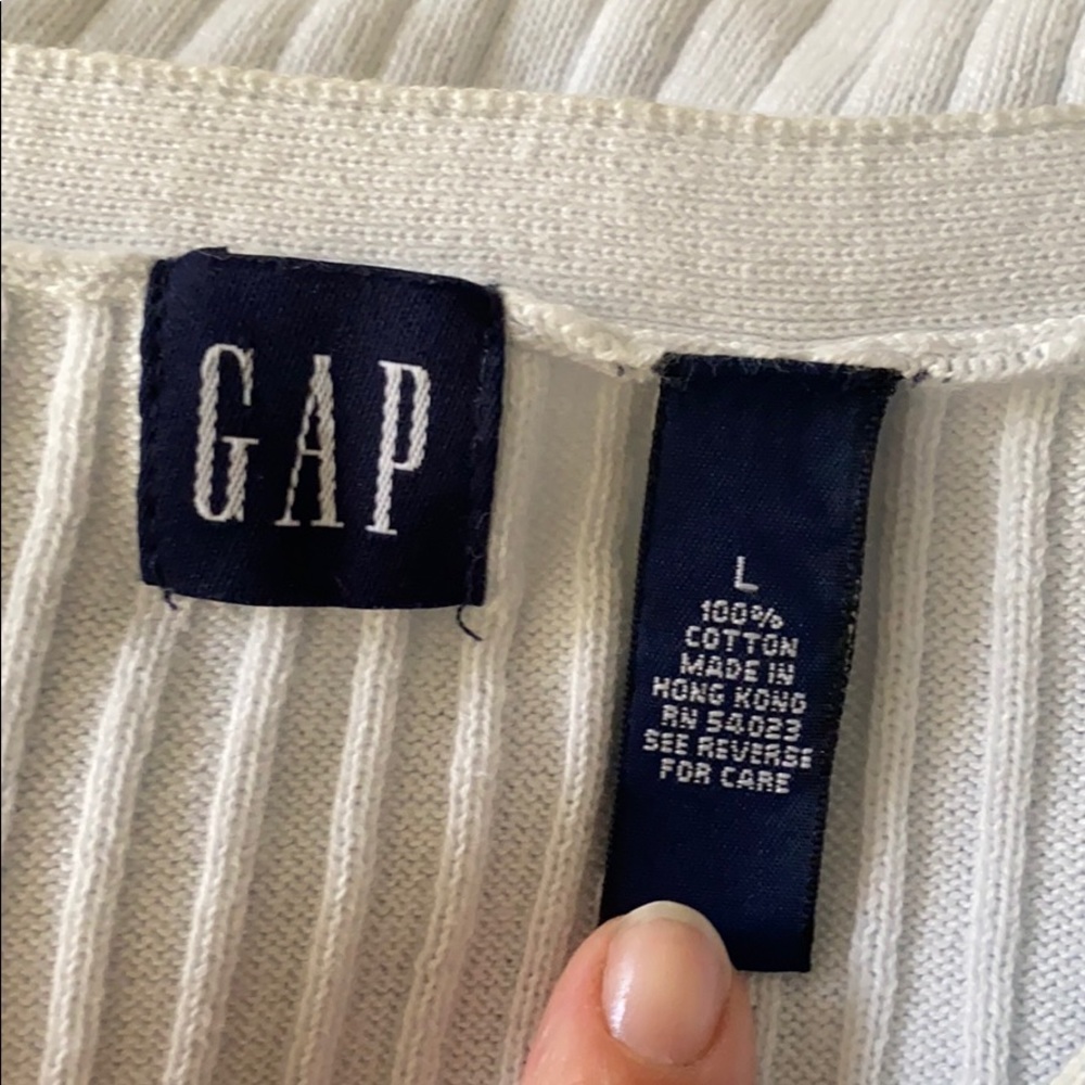 Gap button down long sleeve sweater - Picture 3 of 4